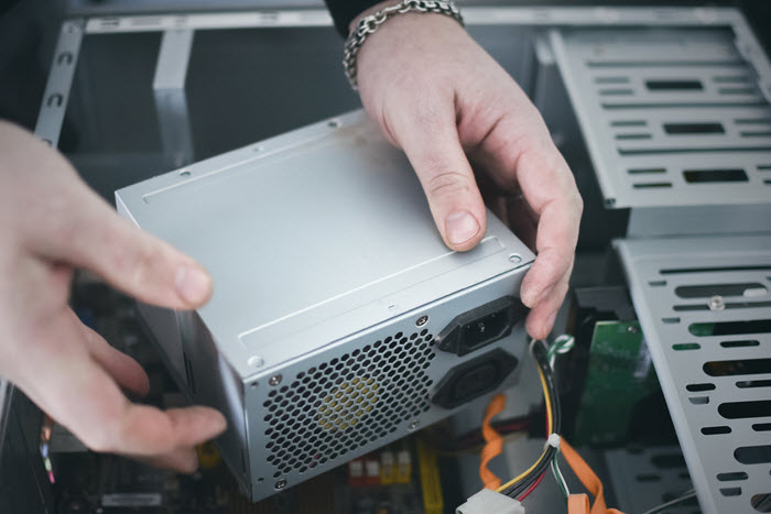 Can a bad power supply cause memory errors?