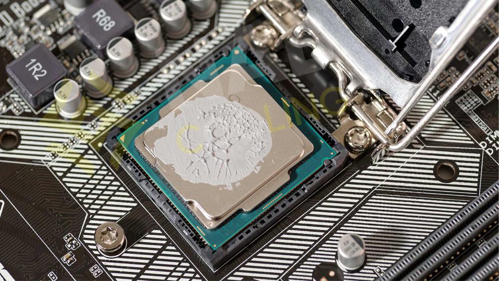 What should thermal paste look like on CPU?