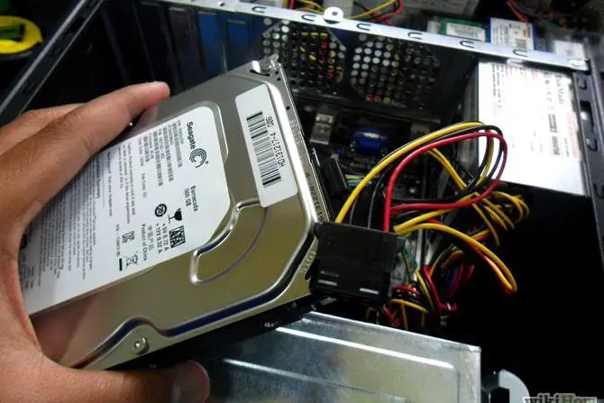 How to install an old hard drive onto a new motherboard?