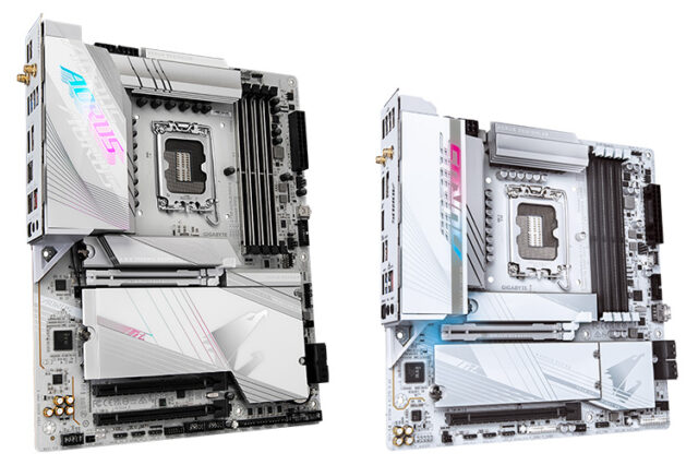 white motherboard